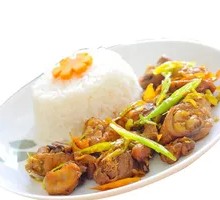 Braised Chicken Rice Bowl