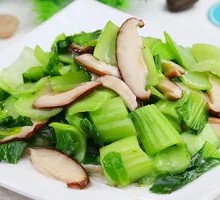 Bamboo Shoots with Greens