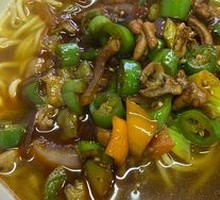 Chicken Offal Noodle Soup