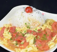 Tomato and Egg Rice Bowl
