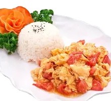 Tomato and Egg Fried Rice