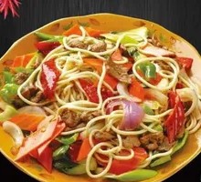 Beef Stir-Fried Noodles