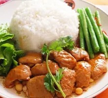 Braised Pork Intestine Rice