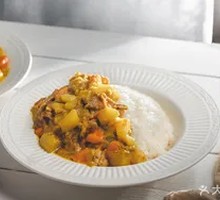 Beef and Potato Rice Bowl