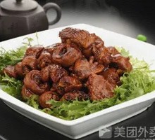 Braised Pork Intestines Knife-Sliced Noodles