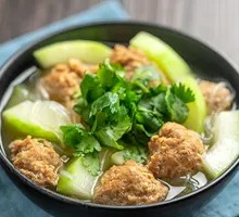 Tofu Dumpling Soup