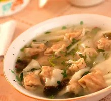 虾仁香菇肉大馄饨