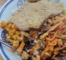 Fish-Flavored Shredded Pork Rice