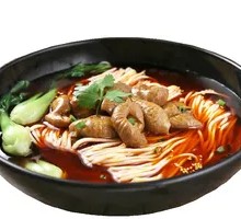 Scallion Oil Pork Intestine Noodles