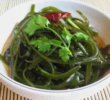 Thin seaweed strips