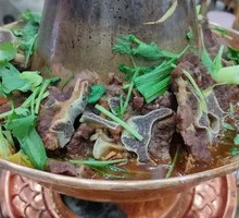 Goat Spine Hot Pot