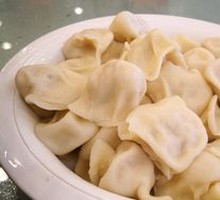 Chinese cabbage and pork dumplings