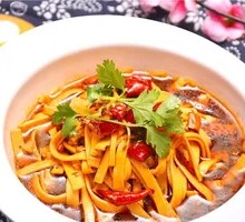 Soybean Curd Strips in Sauce