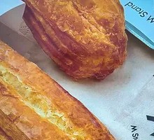 Coffee and Fried Dough Breakfast