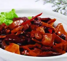 Bamboo Shoot Braised Pork Rice