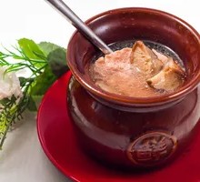 Shiitake Mushroom and Pork Meatball Soup