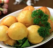 Oil-fried gluten noodles