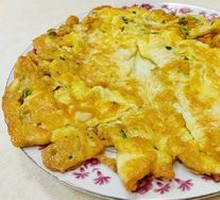Scrambled Eggs with Green Onions
