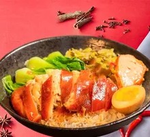 Minnan Pork Leg Rice Bowl