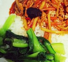 Fish-Flavored Shredded Pork Rice Bowl