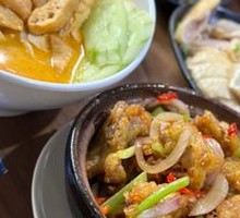 Stir-Fried Bullfrog Clay Pot