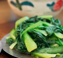 Boiled Bok Choy