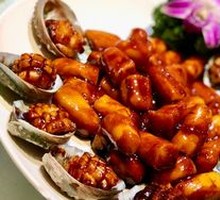 Braised Abalone with Rice Noodles