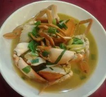 Stewed Blue Crab