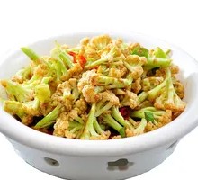 Spicy Stir-Fried Organic Cauliflower