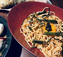 Sea Urchin Scallion Oil Noodles
