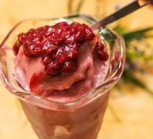 Red Bean Ice Slush