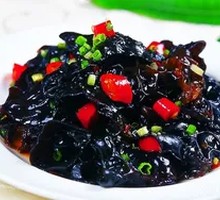 Cold-mixed Black Wood Ear Mushrooms