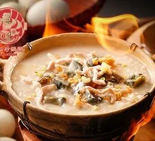 Century Egg and Pork Porridge