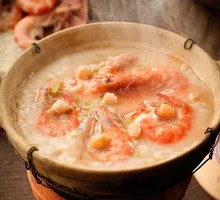 Scallop and Shrimp Congee