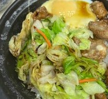 Braised Pork Rib with Fermented Black Bean and Whole Grain Claypot Rice