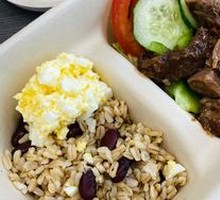 黑椒厚切牛排能量碗