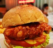 Secret Spicy Thai Chicken Burger