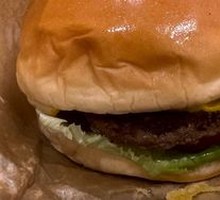 Signature Thick Beef Burger with Extra Cheese