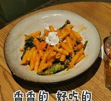 Roasted Pumpkin and Spinach Pasta