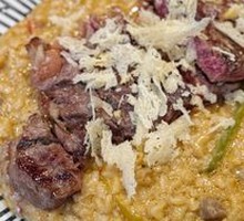 French-Style Tender Beef Risotto
