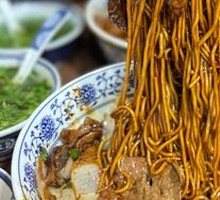 Pork Liver and Intestine Noodles