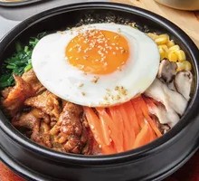 Stone Pot Grilled Meat Bibimbap