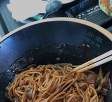 Korean Fried Noodles with Sauce