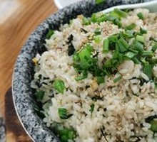 Salted Pork and Vegetable Rice