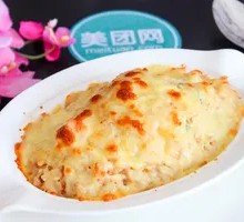 Tropical Fruit Cheese Black Pepper Baked Noodles