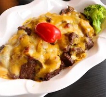 Magic Beef Cubes Black Pepper Cheese Baked Pasta