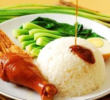 Duck Leg Egg Fried Rice