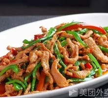 Stir-Fried Pork with Green Pepper