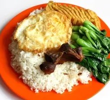 Spiced Duck Gizzard Rice