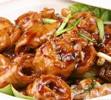 Five-Spice Pork Intestine Rice